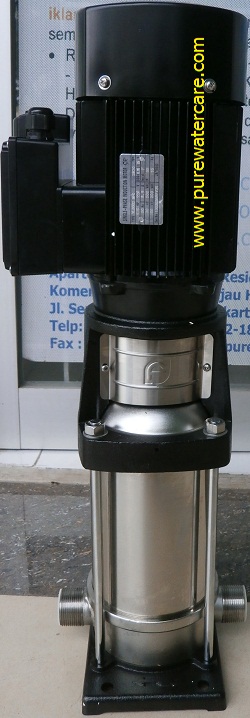 Pompa CNP Centrifugal Pump 1,5 HP CDLF2-11 Tampak Samping Kiri