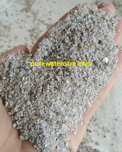 Contoh butiran pasir silika mesh 10-30
