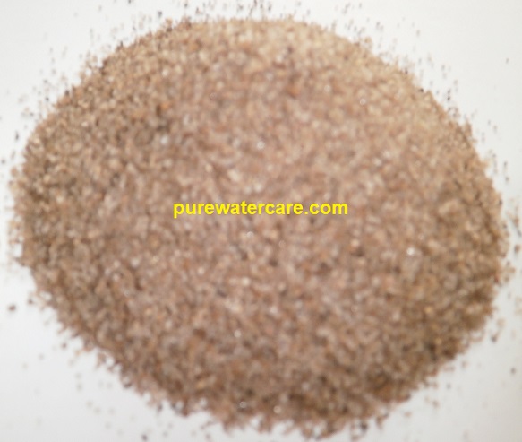 Contoh butiran pasir silika mesh 16-30