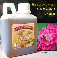 Madu Imunitas 740gr Kuning Manis Kurma Flora